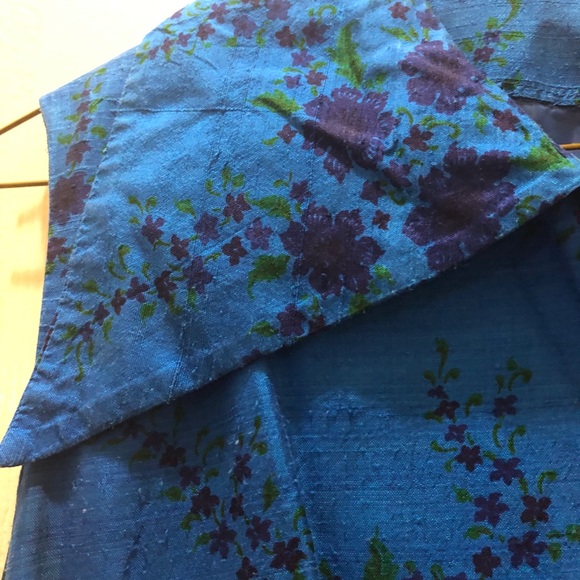 Vintage silk dress - Picture 3 of 6